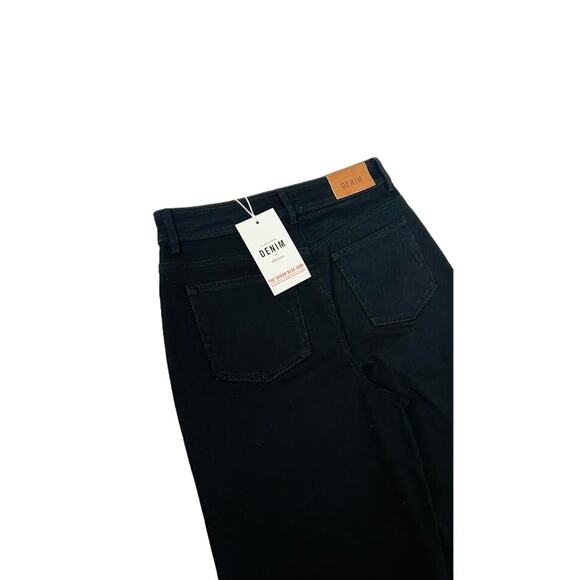 NWT! Sezane Le Crop Denim BLACK/NOIR SIZE-6 - Picture 9 of 11